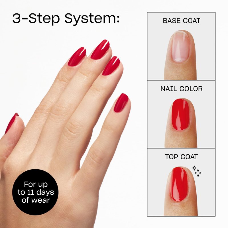 OPI Infinite Shine Lip Pink Battle | Opaque Soft Pink Metallic Long Wear Gel Like Nail Polish | Metallic Mega Mix Collection