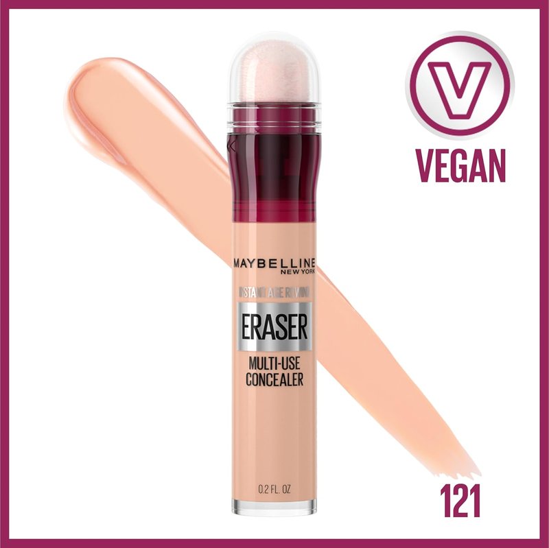 Maybelline Instant Age Rewind Eraser Concealer - Dark Circles Treatment, 121, 1 Count
