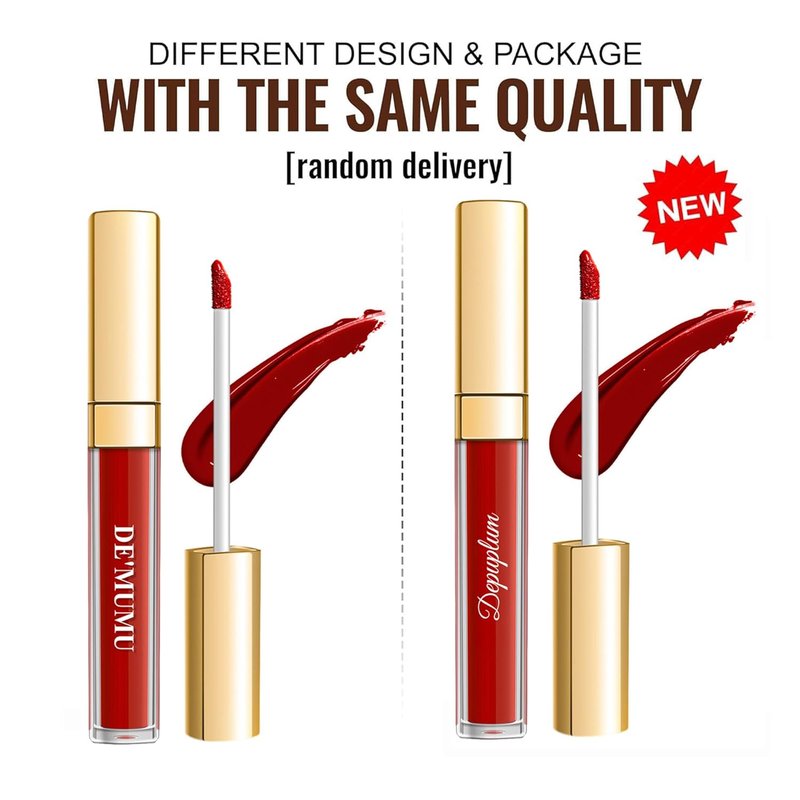 Depuplum Dark Red Lipstick - Matte Superstay Formula | Long Lasting, Smudgeproof, Cruelty-Free (DM18 Oxblood Red)