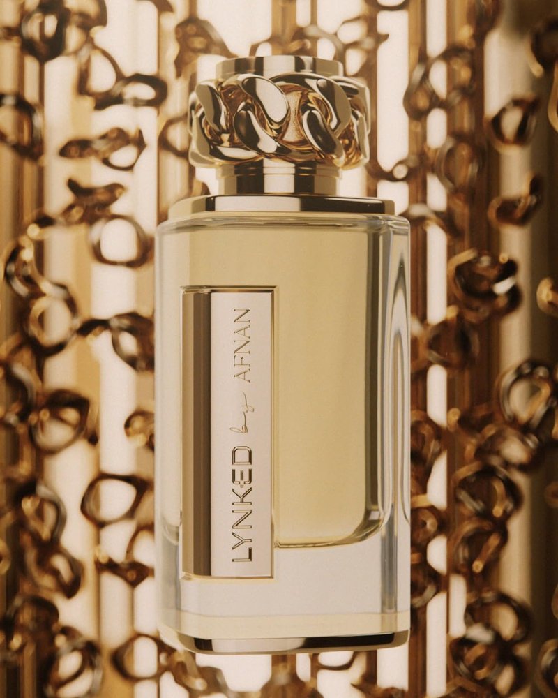 Afnan Lynked Forever (Gold) For Women Eau De Parfum, 3.4 Fl. Oz