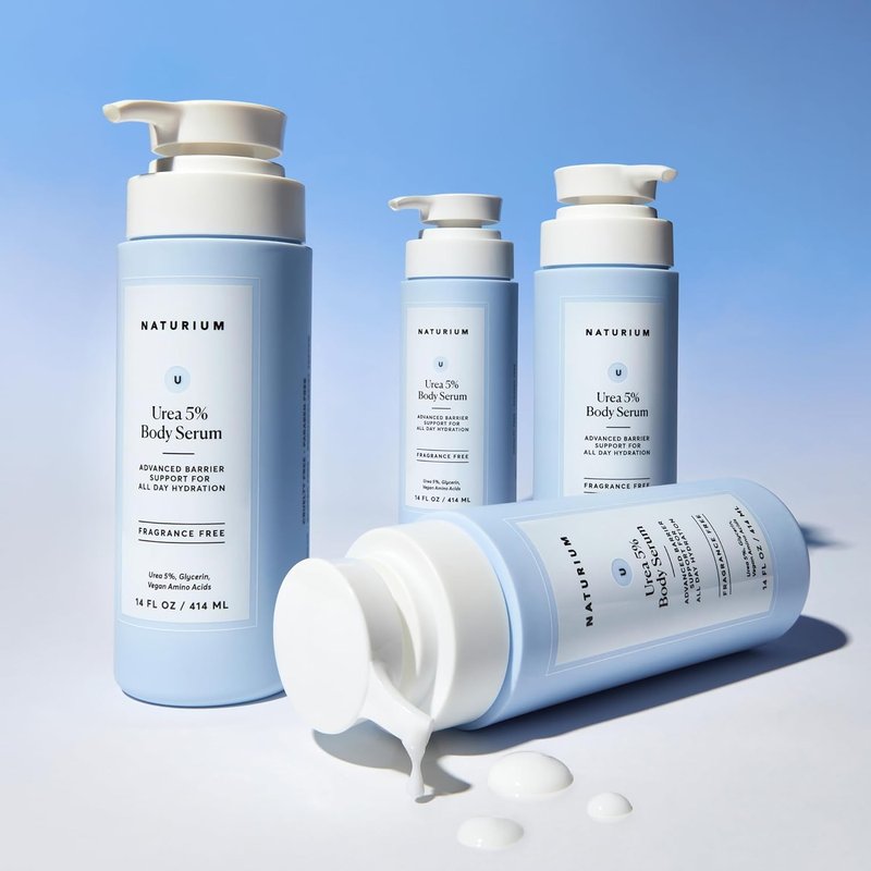 Naturium Urea 5% Body Serum - Lightweight Hydrating Formula for Soothing Barrier Support | 14 oz