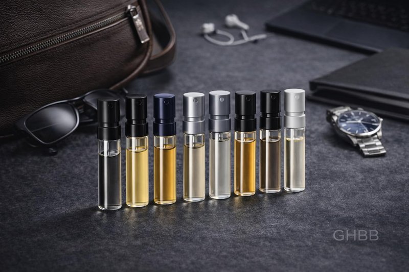 Men’s Cologne Sampler Set – 11 Designer Fragrance Samples, Travel Mini Vials, Try Before You Buy Full Size, Gift for Him