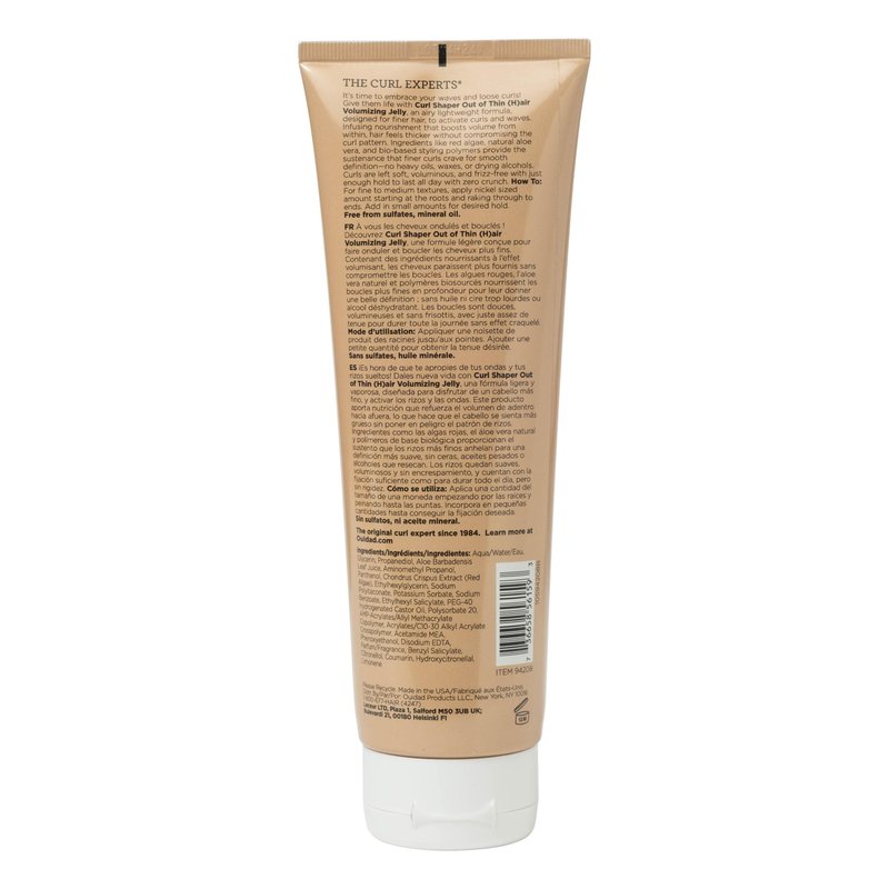 OUIDAD Curl Shaper - Out Of Thin (H) air Volumizing Jelly, 8.5 oz.