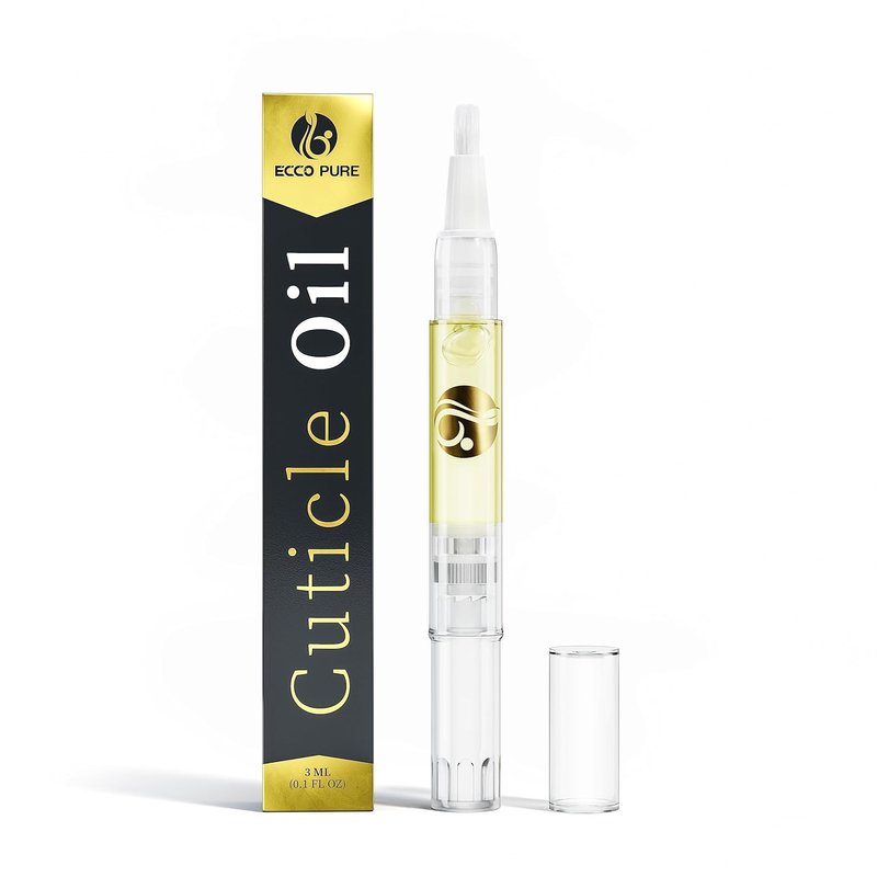 Regine Switzerland Cuticle Oil Pen - Vitamin E Nail & Cuticle Moisturizing Oil - Mess-Free Brush for Dry Cuticles