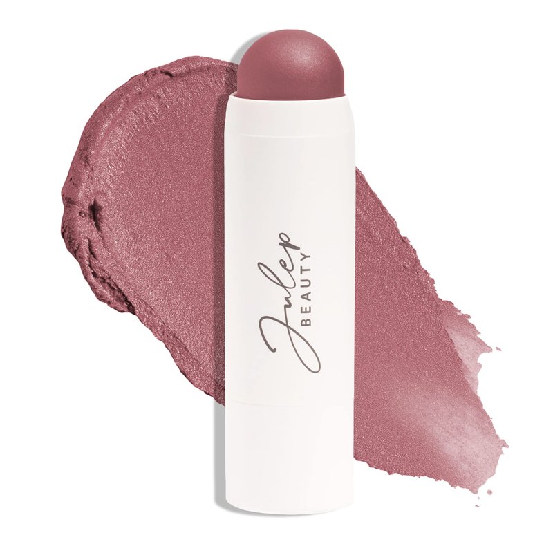 Julep Skip The Brush Cream to Powder Blush Stick - Rose Gold - Blendable and Buildable Color - 2-in-1 Blush and Lip Makeup Stick