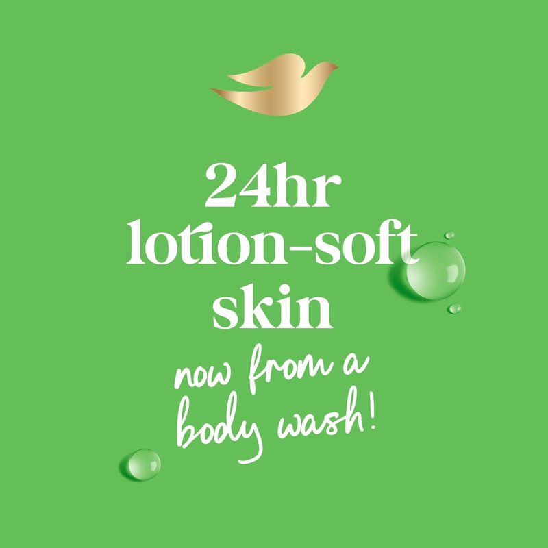 Dove Body Wash - Refreshing Cucumber & Green Tea Cleanser | 24-Hour Moisturizing, 20 oz