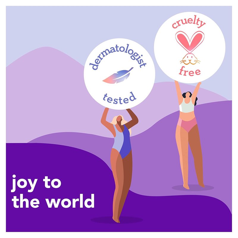 Joy Razors for Women - Lavender Razor Handle & 4 Blade Refills | Skin Irritation Protection