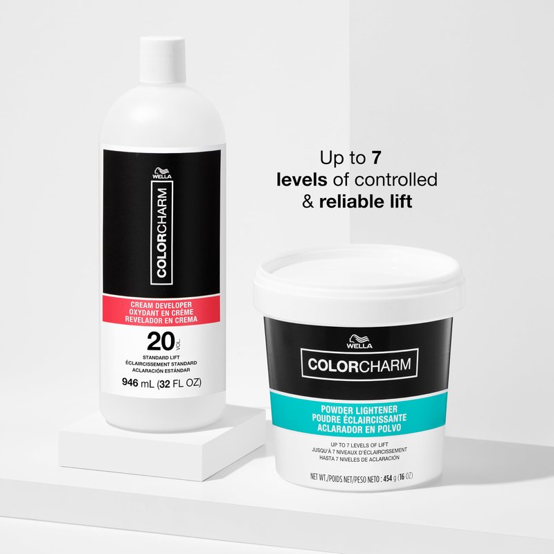 COLORCHARM Cream Hair Color Developer | 10 Volume | For Optimal Gray Blending and Rich Multi-Dimensional End Results | 7.8 Fl Oz (Pack of 1)
