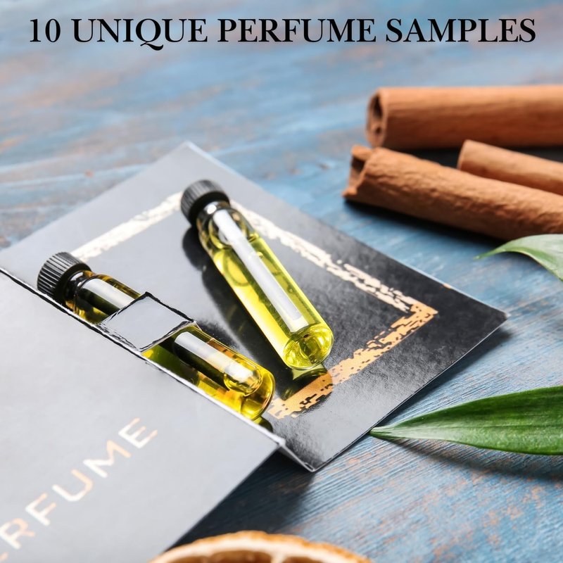 Perfume Sampler Set for Women - 10 Designer Fragrances | 0.05 fl oz Each