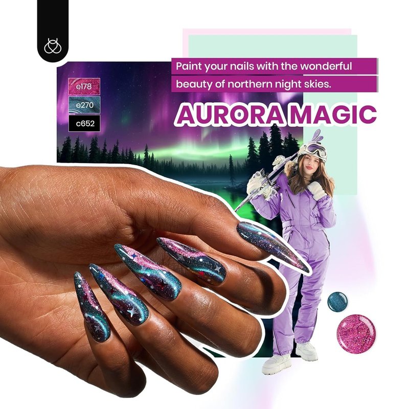 Beetles Gel Nail Polish Kit - 85 Pcs with UV Light | 35 Colors, Base & Top Coat, DIY Manicure Set for Home & Salon