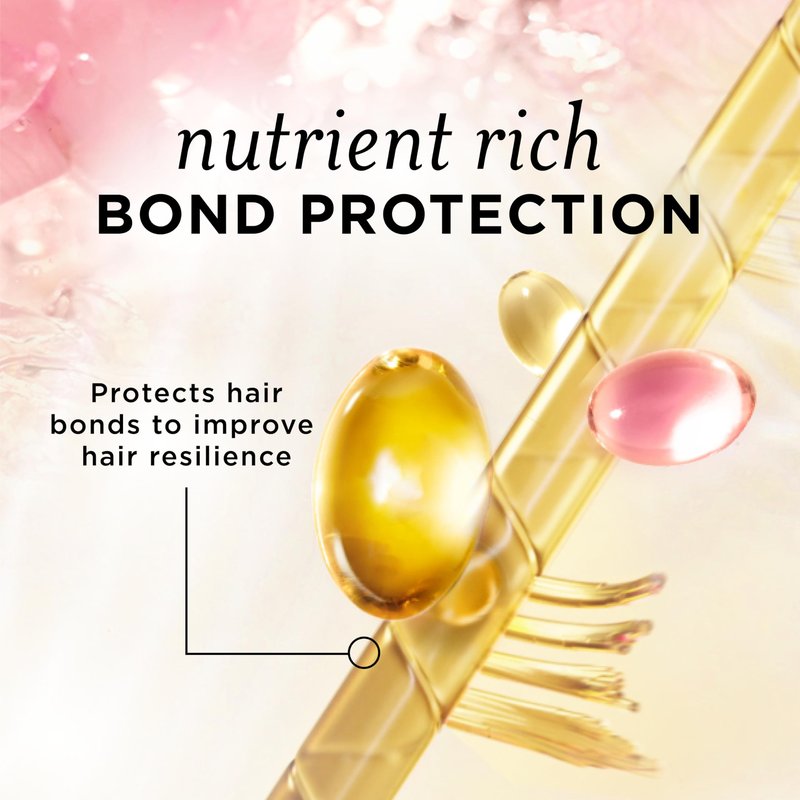 Pantene Nutrient Blends Miracle Moisture Boost Rose Water Shampoo & Conditioner Dual Pack for Dry Hair, Sulfate Free
