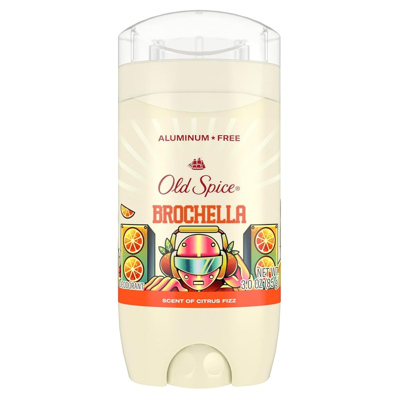 Old Spice Deodorant for Men - Aluminum Free, 24/7 Odor Protection, Citrus Fizz Scent, 3.0 oz
