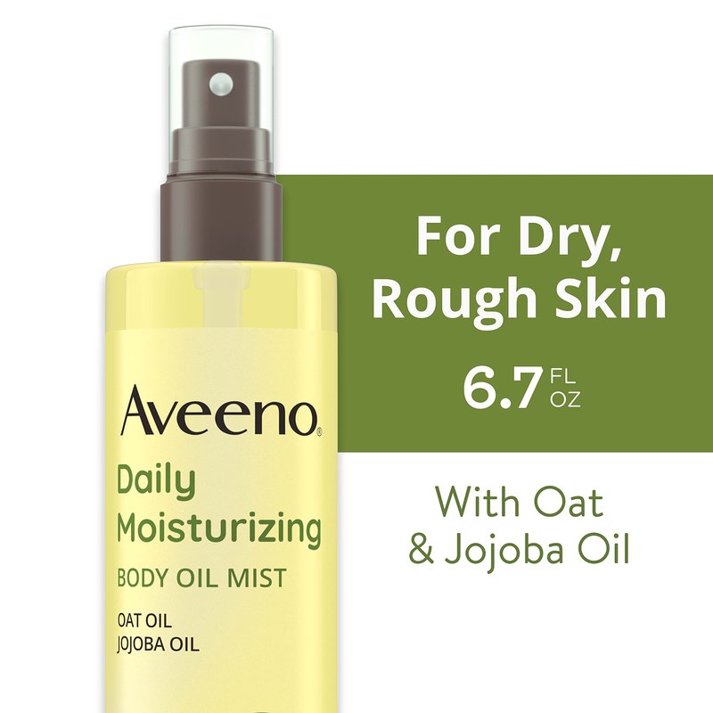 Aveeno Skin-care Superstars Gift Set with Calm + Restore Oat Gel Facial Moisturizer, Daily Moisturizing Body Oil Mist, & Therapeutic Shave Gel for Smooth Skin, 3 items