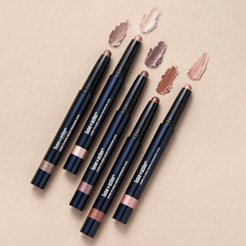 Lune+Aster Dawn to Dusk Cream Shimmer Eyeshadow Stick - Rose Gold - Richly pigmented cream eyeshadow sticks deliver long-lasting color that defines and highlights eyes