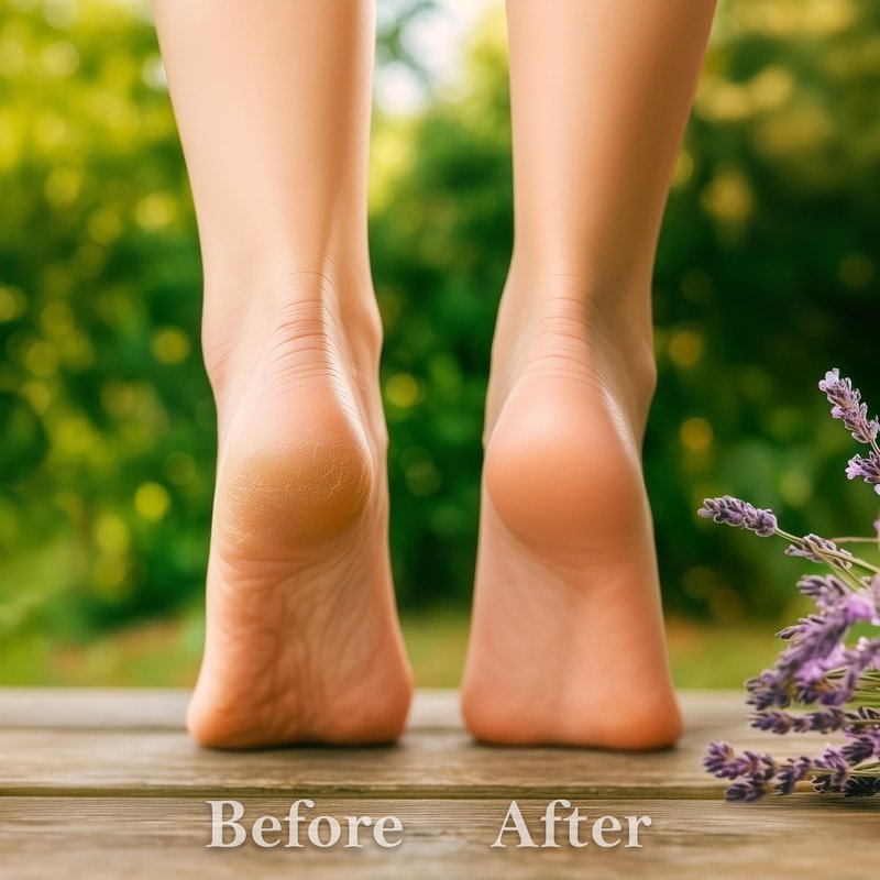 Regine Switzerland Dry Cracked Heels Repair - Organic Foot Cream with Jojoba, Lavender & Vitamin E | 3.4 oz Hydrating Balm
