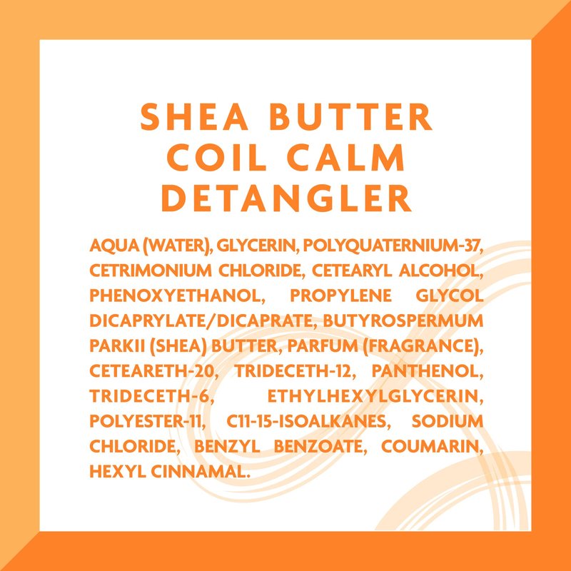 Cantu Coil Calm Detangler with Shea Butter for Natural Hair, 8 fl oz
