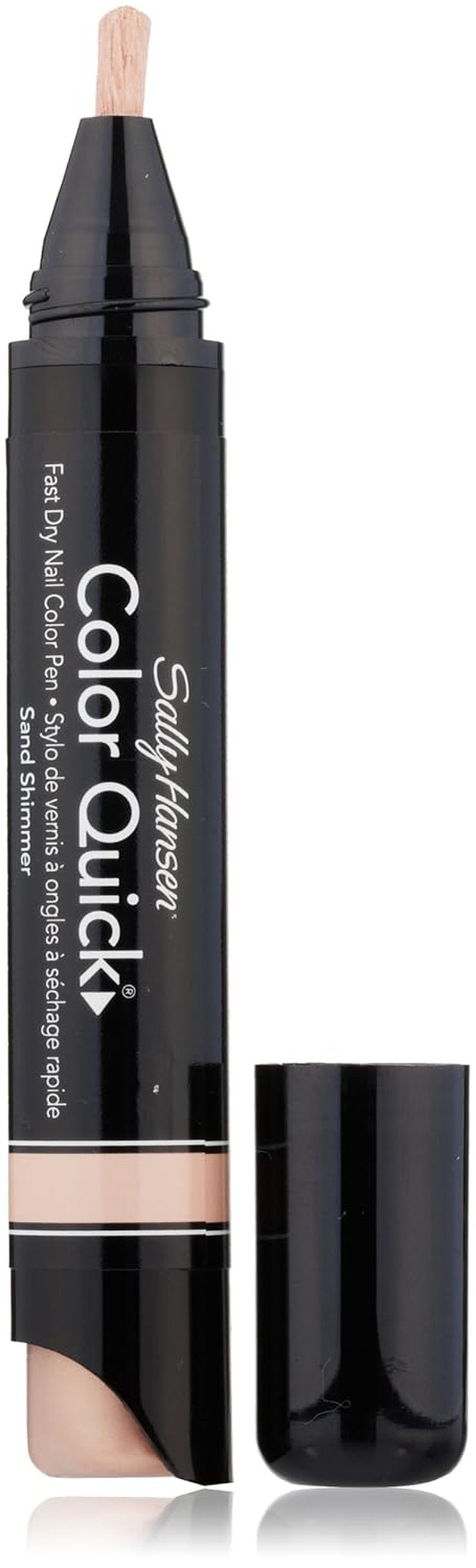 Sally Hansen Color Quick Nail Enamel - Sand Shade for Effortless Application - 0.14 oz