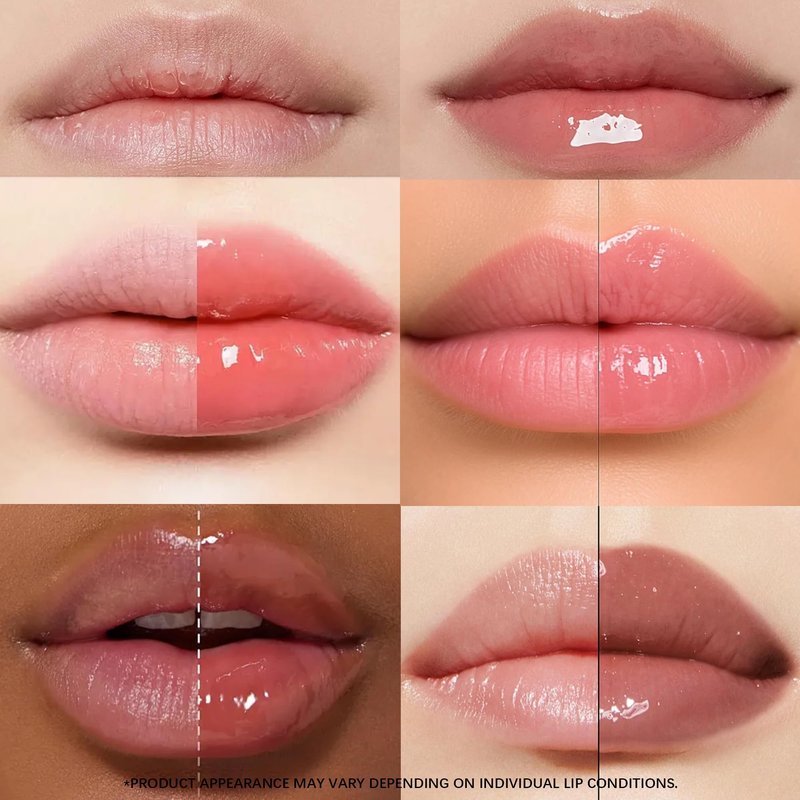 Maksure Double-Ended Lip Gloss – Nourishing Tinted Lip Oil for a High-Shine Finish, Plumps, Non-Sticky, Moisturizes Dry Lips, Vegan & Cruelty-Free Lip Makeup (05 Red Brown)