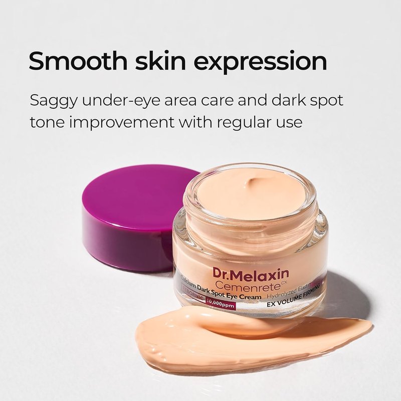 Dr. Melaxin Calcium Eye Cream - Niacinamide & Calcium Gluconate for Dark Circles | 15g | Firming & Hydrating