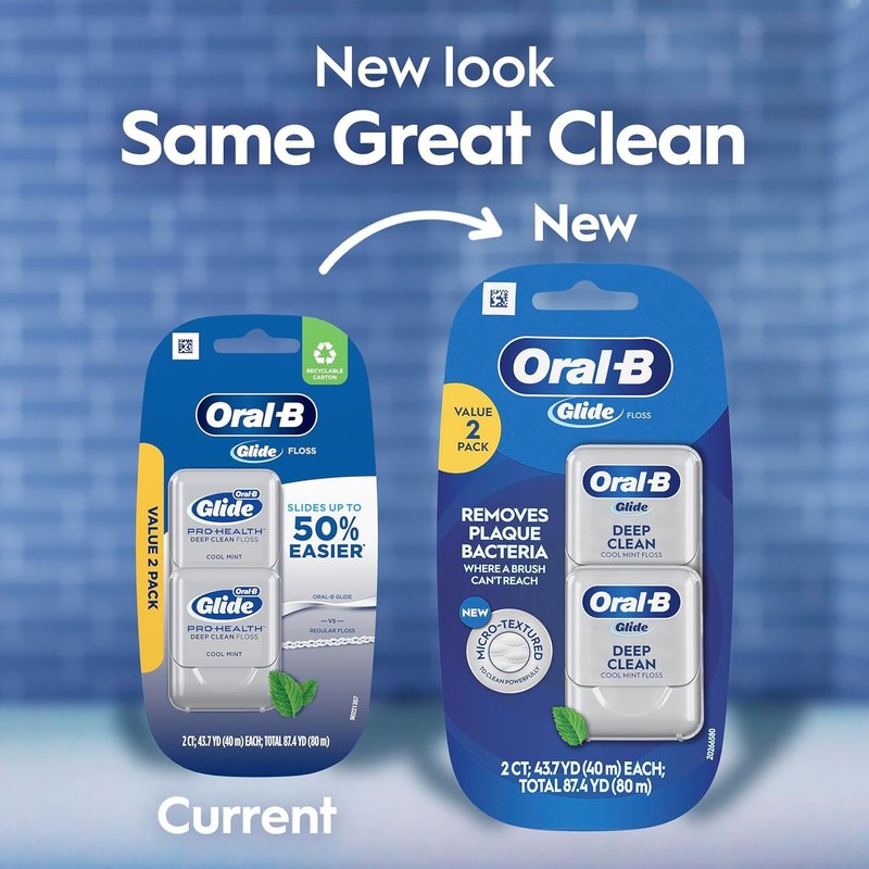 Oral-B Deep Clean Floss, Cool Mint