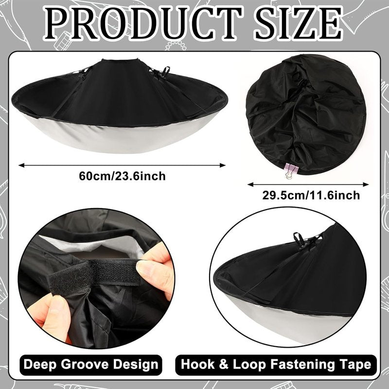 Hair Cutting Cloak Cape - Professional Adjustable Haircut Cape for Adults & Kids | Foldable Design for Home Salon Use