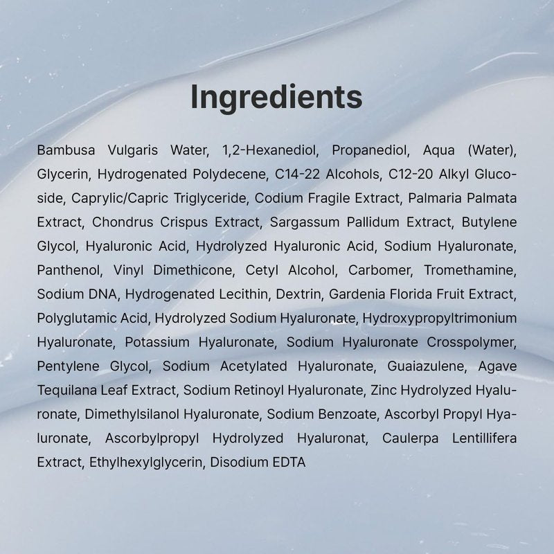 Dr.Althea Aqua Marine Watery Cream | Daily Face Moisturizer for All Skin Types | Deep Hydration Face Cream with Hyaluronic Acid | Vegan Korean Skincare, 1.69 Fl Oz