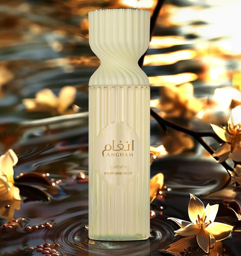 Lattafa Angham Perfume Mist for Unisex - Citrus, Spicy & Gourmand Fragrance | 8.45 Ounce (250 ml)