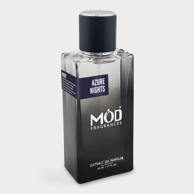 Azure Nights Perfume For Men - Inspired By Bleu De Designer Perfume Long Lasting Woody Fragrance Extrait De Parfum 50ml