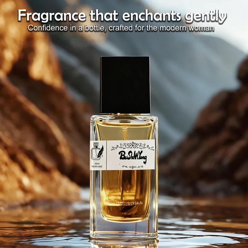 BSWY Women's Eau de Parfum - Elegant Chypre Floral Fragrance with Pulpy Pear, Jasmine & Patchouli, Long Lasting Floral Perfume Spray, 35ml (1.18 fl oz)