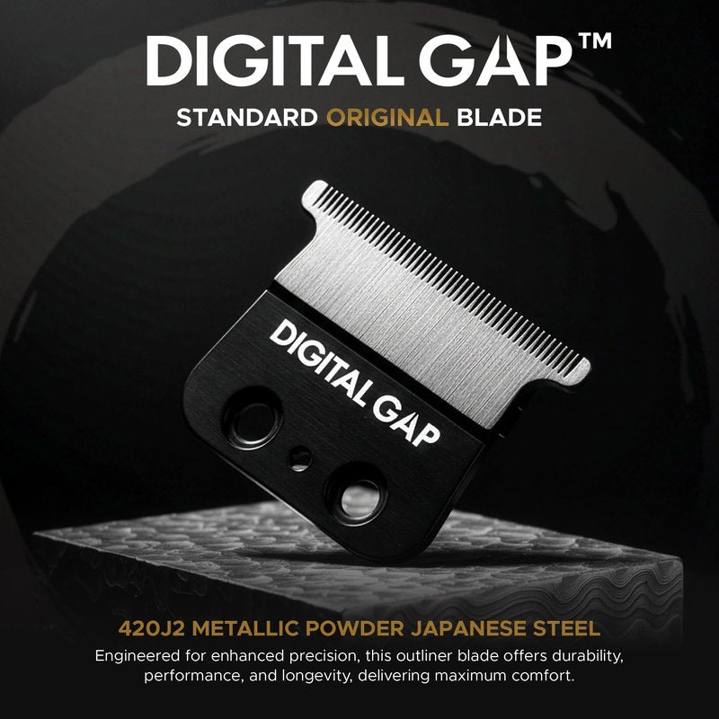 COCCO Digital Gap Standard Trimmer Replacement Blade – Precision Screw-Mount, 40.5mm Width, 16.0mm Hole Distance – for COCCO Veloce & Hyper Veloce Trimmers, & Trimmers of Same Blade Dimensions