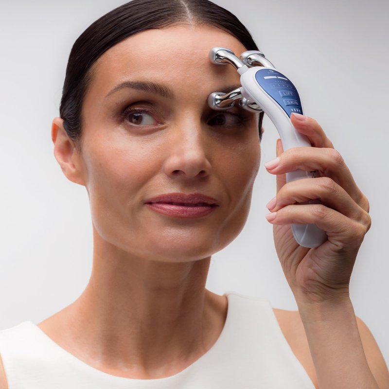 bt-Sculpt GEN2, Microcurrent Facial Lifting, Sculpting, and Firming with Proprietary Kinesthetic Lifting for Home use (White)
