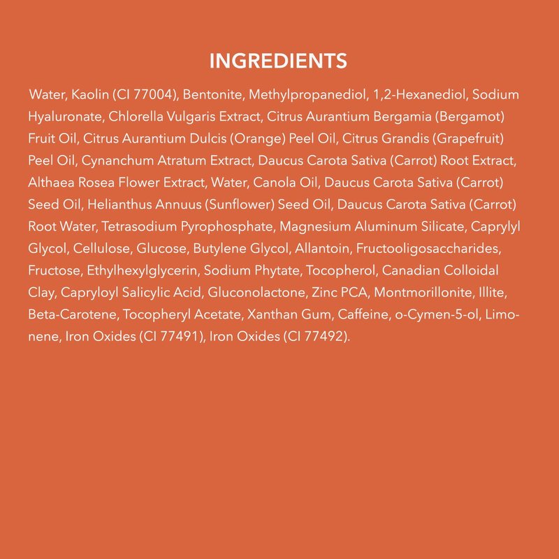 Carrotene IPMP Clay Mask - 3-Min Quick Dry Pore Care | Kaolin & Zinc PCA | Vegan Korean Skin Care | 100g (3.52 oz)