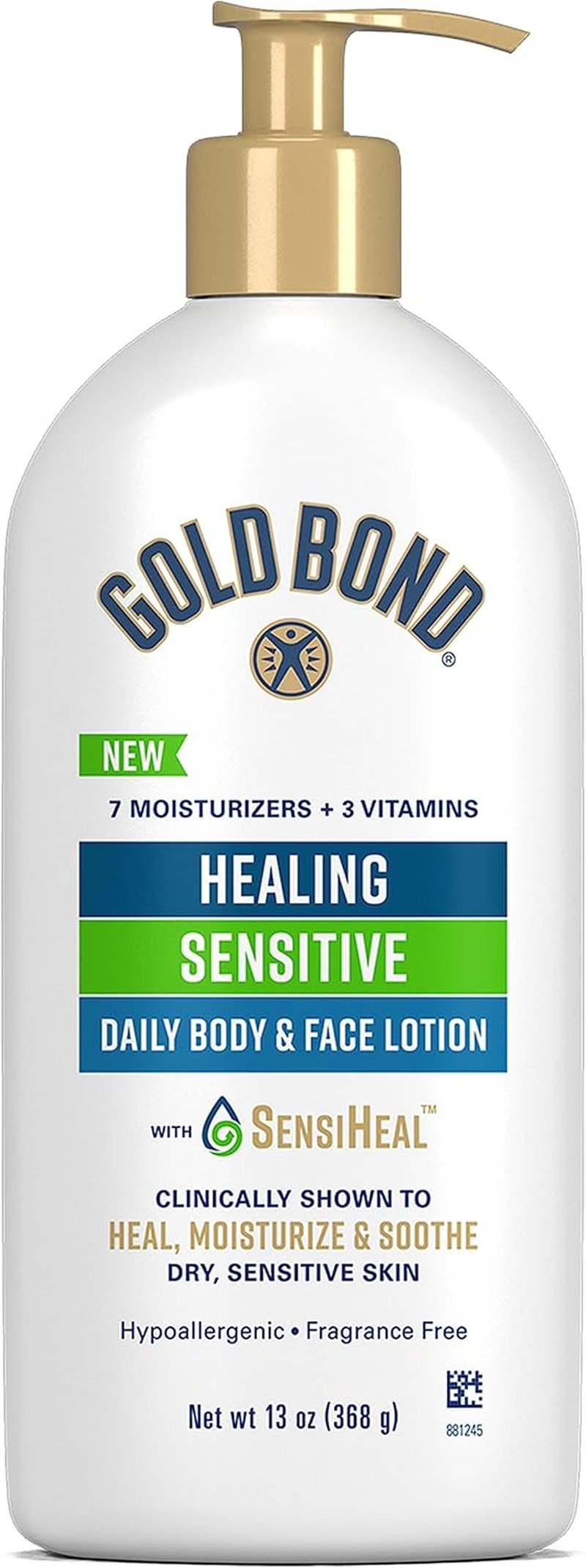Gold Bond Healing Lotion - Daily Moisturizer for Dry, Sensitive Skin | 13 oz