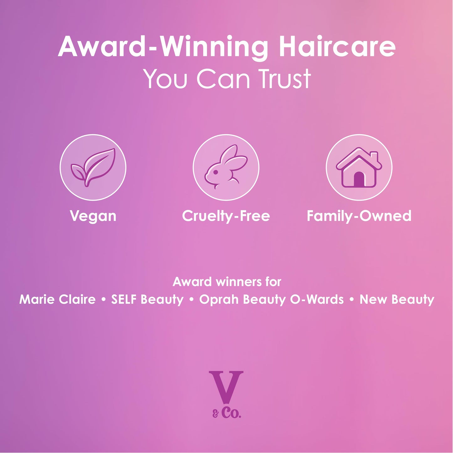 V&Co. Hair Thickening Conditioner with Peptide Technology, 12 oz, All Hair Types, Anti-Thinning Conditioner