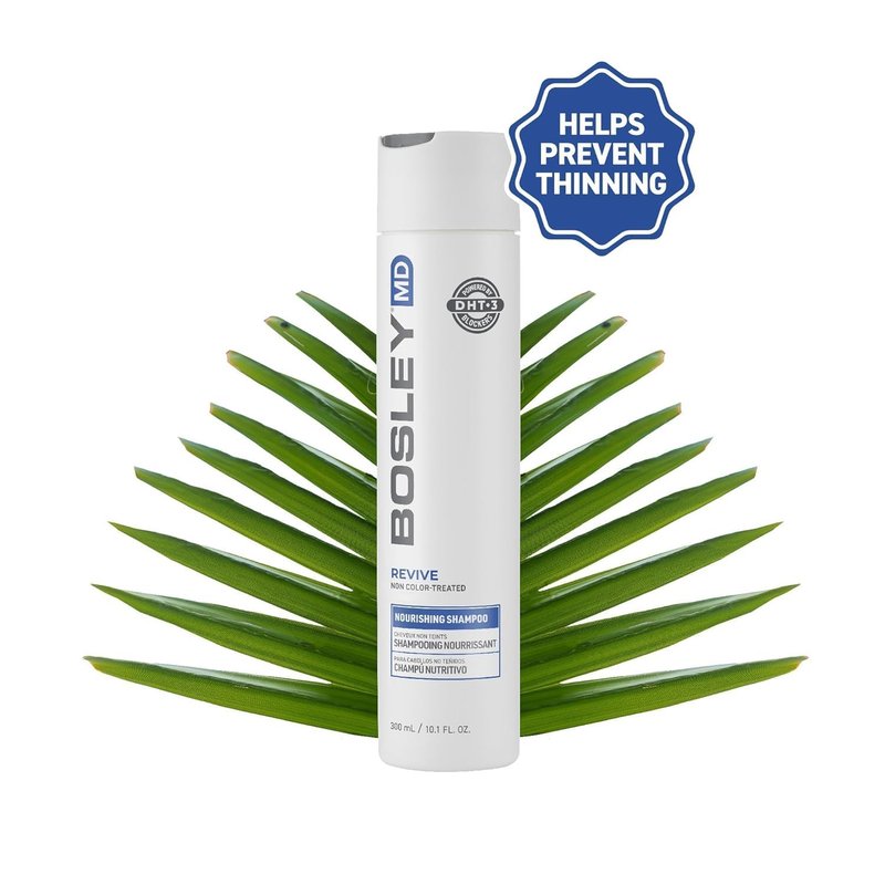 BosRevive Nourishing Shampoo - Restores Thinning Hair & Boosts Scalp Circulation | Sulfate-Free 10.1 Fl Oz