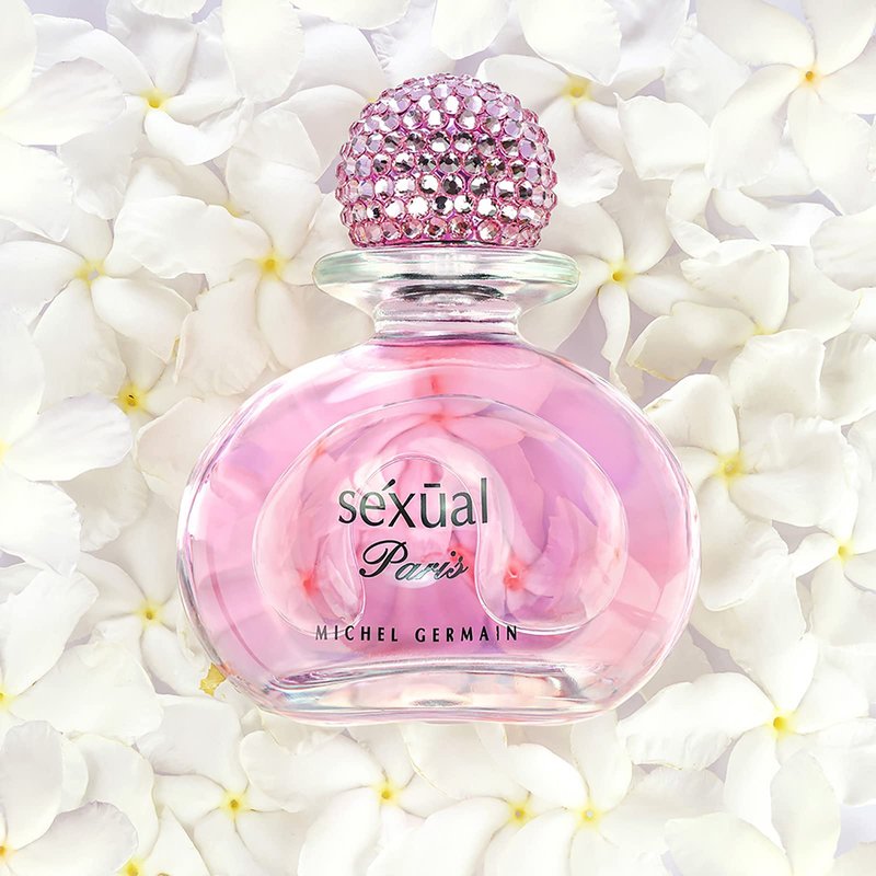 Michel Germain Sexual Paris Eau de Parfum Fragrance Spray, Top Notes of French Blackcurrant, Chardonnay Clementine, Galbanum for Women, 4.2 Fl Oz