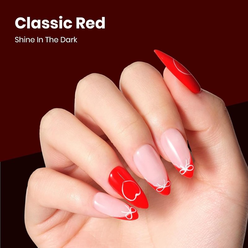 Beetles Red Gel Polish - Long-Lasting 15ML Red Nail Polish | Soak Off UV LED Lamp for Salon Quality Manicure