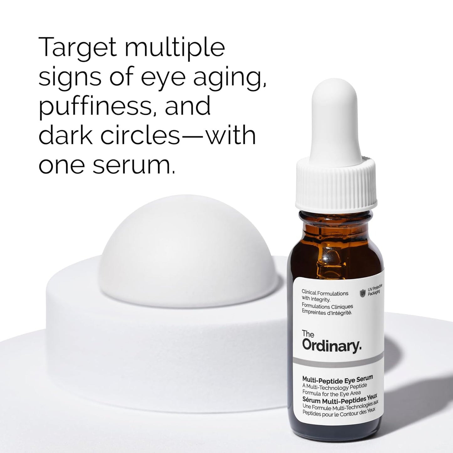 The Ordinary Age Support Set - 3-Step Anti-Aging Skin Care Regimen with Multi-Peptide & HA | Eye Serum & Moisturizer