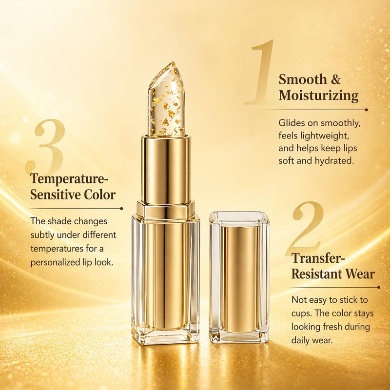 Lipstick,Signature Lipstick,PH Lipsticks Color Changing,Deep Nourishment, Keeping Makeup