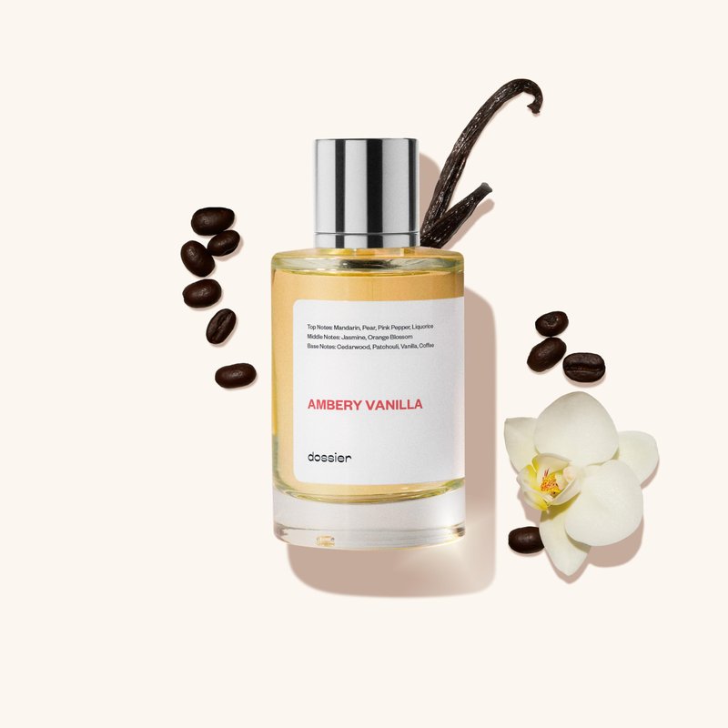 Dossier - Ambery Vanilla - Eau de Parfum - Long-lasting Fragrance - Feminine - 3.4Oz (100ml)