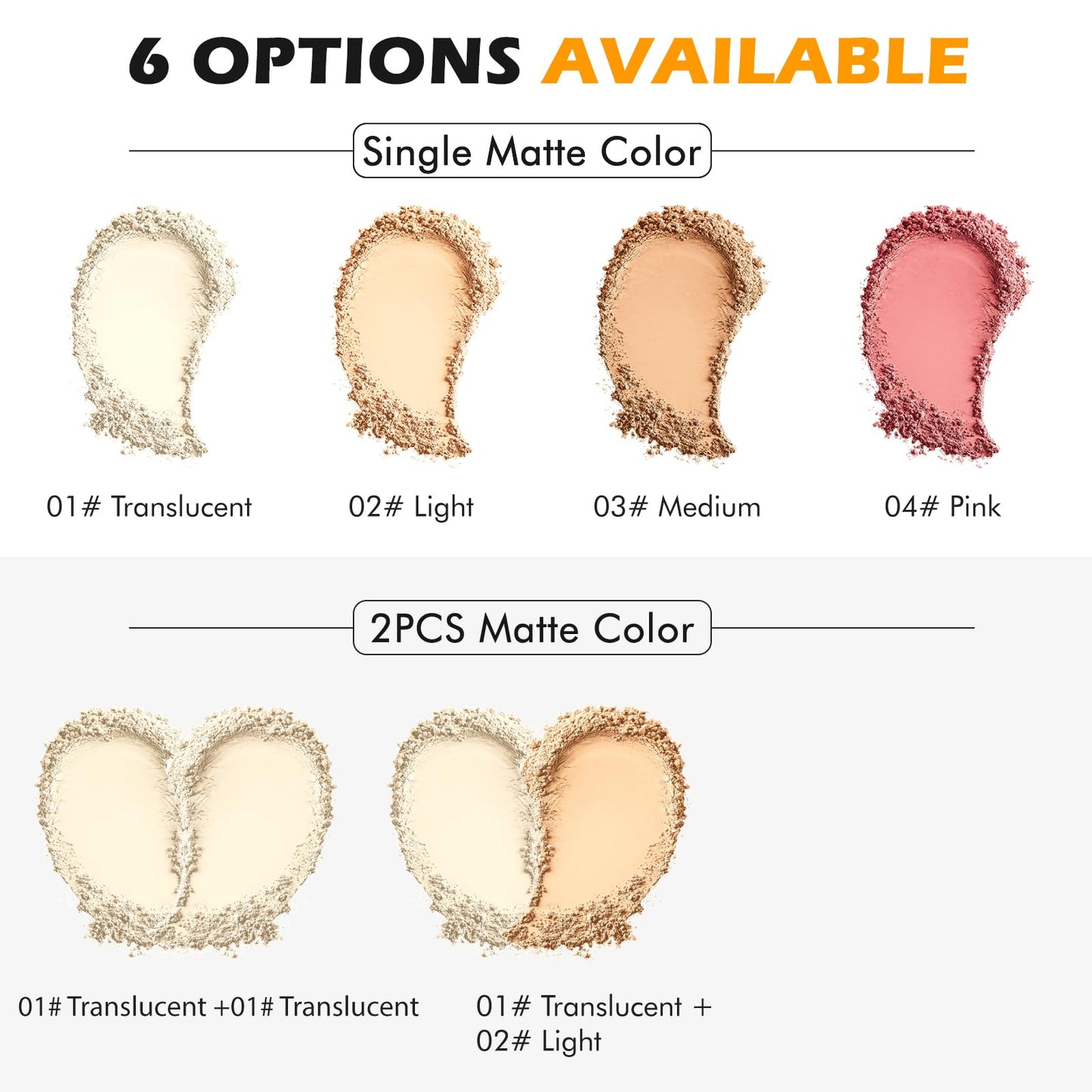 SPF 50 Brush Mineral Powder Sunscreen Setting