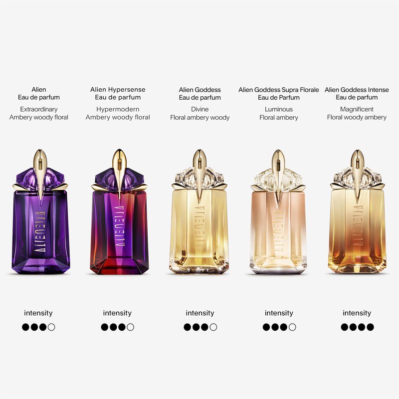 Mugler - Alien Extraintense - Eau de Parfum - Womens Perfume - Floral Scent - With Jasmine, Vanilla and Tuberose - 1 Fl Oz