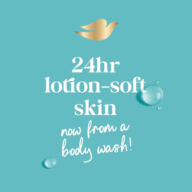 Dove Body Wash - Sensitive Skin Moisturizer | 24-Hour Hydration, Gentle & Hypoallergenic, 3 Count