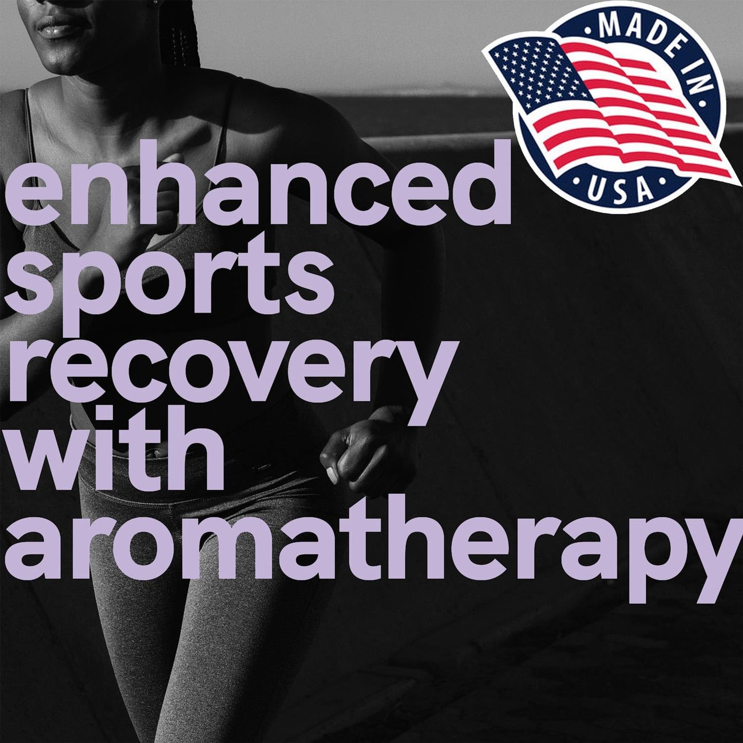Zensah Calming Lavender Sport Shower Steamers - Made in USA with Essential Oils, Relaxing Aromatherapy Self Care Gifts, Unique Scent Bombs, Father’s Day Gifts for Runners and Athletes