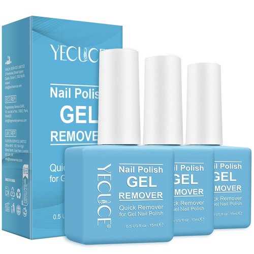 Gel Nail Polish Remover, (2pcs) Gel Polish Remover for Nails, No Need for Foil, Quick & Easy Polish Remover In 3-5 Minutes, No Need Soaking Or Wrapping-15ml