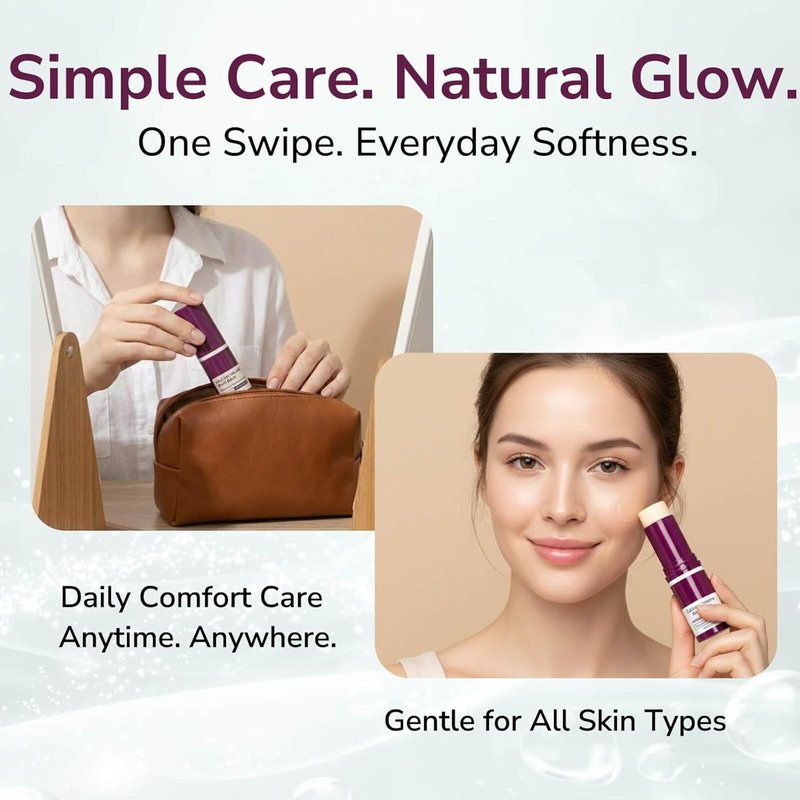 Skiennix Calcium Multi Balm Stick - Firming & Hydrating Collagen Balm for Eye, Face & Neck (2PCS)