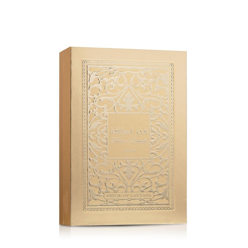 Lattafa Fakhar Gold Extrait - Long-Lasting Unisex Eau de Parfum - Floral, Amber & Woody, 3.40 Ounce / 100 ml