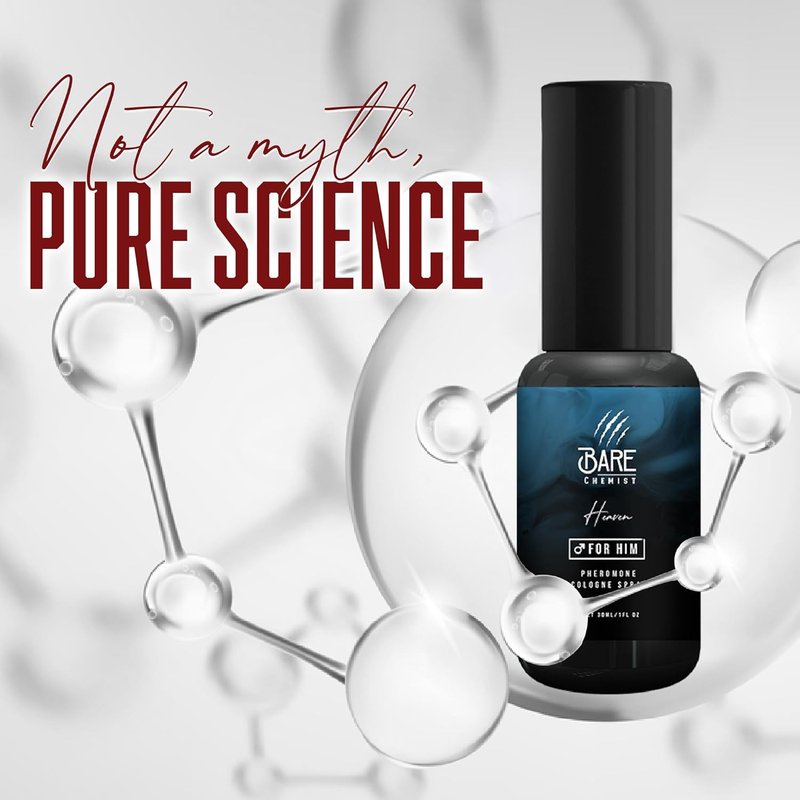 Heaven Pheromone Cologne for Men - Extra Strong, Long-Lasting Fresh Scent - 1.01 Fl Oz Spray