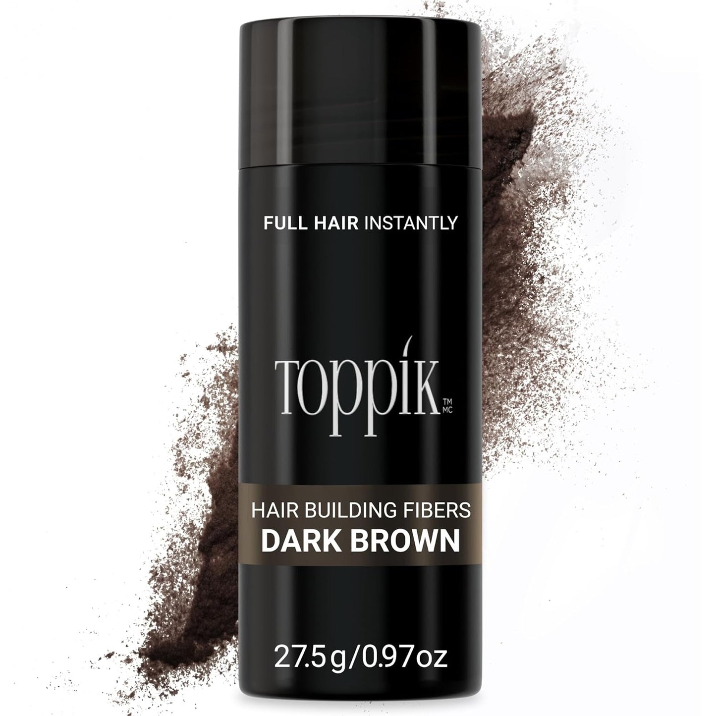 Toppik Hair Building Fibers - Instantly Thicker & Fuller Hair | 9 Shades & 4 Size Options