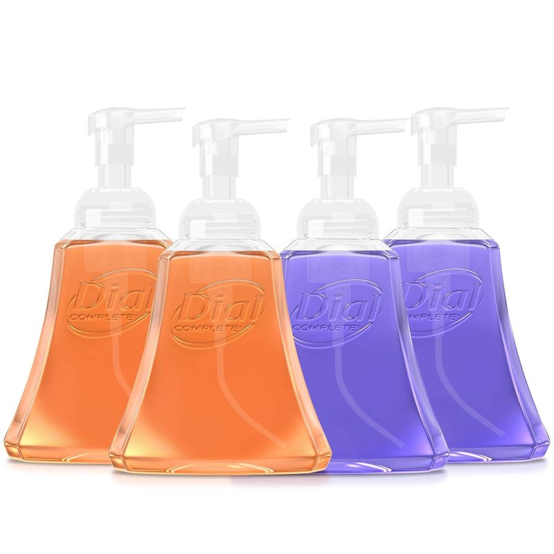 Dial Complete Antibacterial Foaming Hand Wash - Fresh Lavender & Citrus Sunburst | 15 fl oz (Pack of 4)